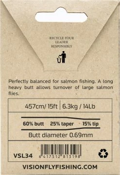 Vision Salmon 15′ -perhoperuke -Perho Kauppa VSL34 1