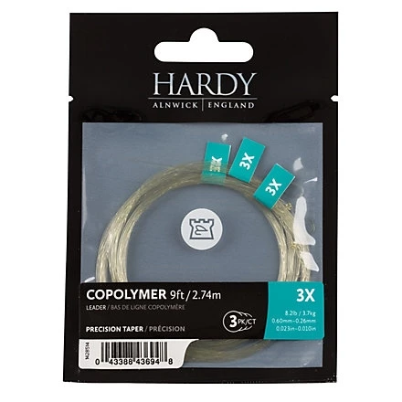Hardy Copolymer 9ft -valmis Perukkeet, 3kpl 3 Hardy Copolymer 9ft -valmis Perukkeet, 3kpl