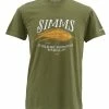 Simms Legacy Streamer SS -kalastuspaita -Perho Kauppa legacy streamer ss t olive front s16 1
