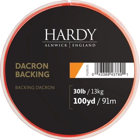 Hardy Dacron Backing 30lb 91m, Orange 3 Hardy Dacron Backing 30lb 91m, Orange