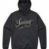 Simms Lager Script Hoody Charcoal Heather -huppari -Perho Kauppa product132250