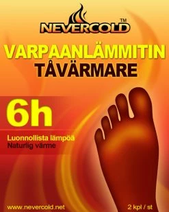 Nevercold Varpaanlämmitin